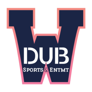 Dub Sports logo with secondary color border