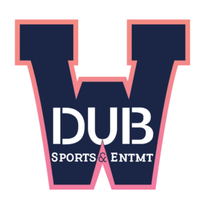 Dub Sports logo with secondary color border